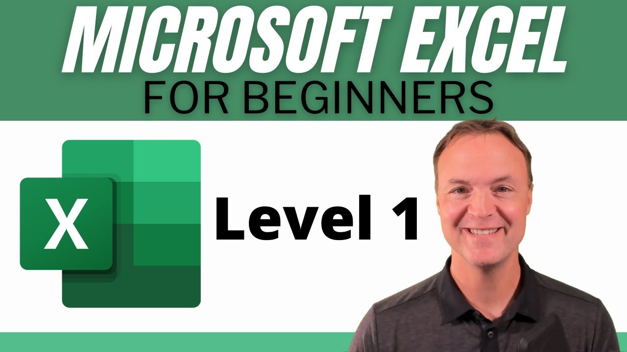 Microsoft Excel Tutorial Beginners Level