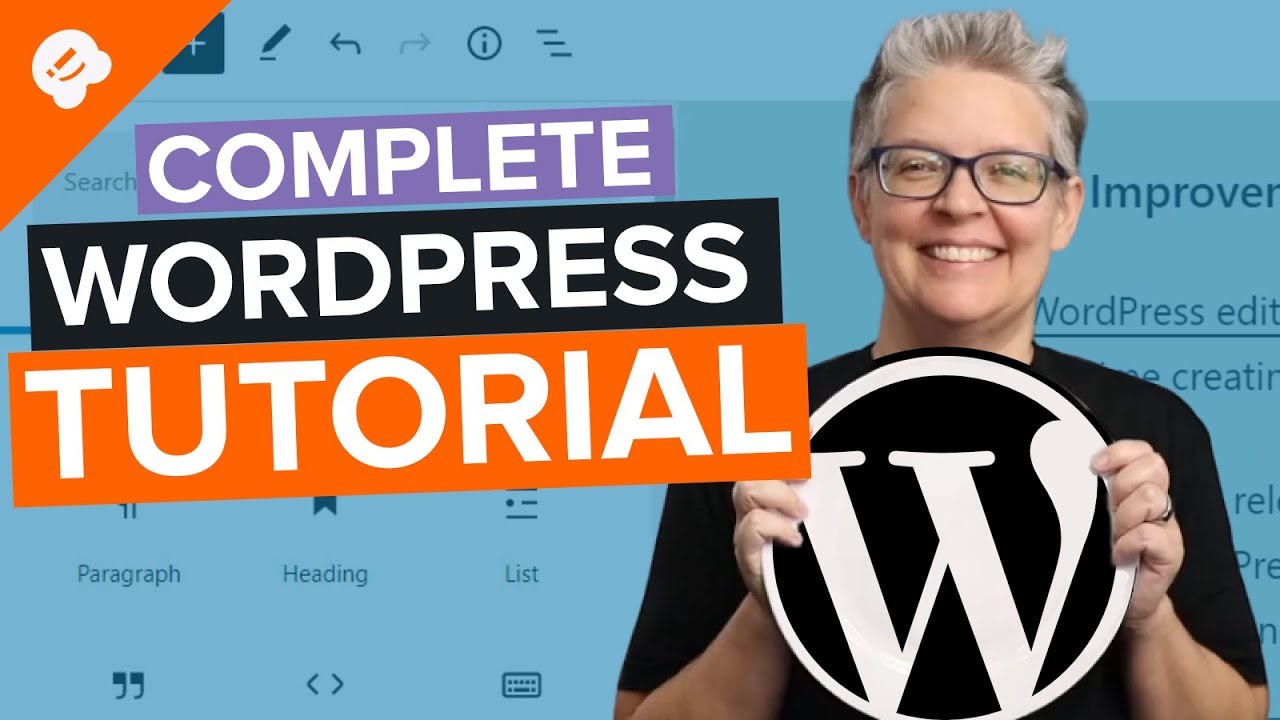 WordPress Tutorial [UPDATED] - How to Make a WordPress Website for ...