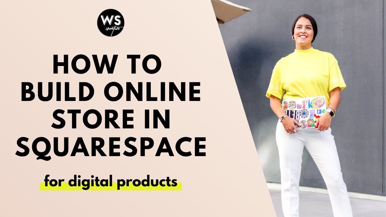 How To Build Online Store in Squarespace (For Digital Products)