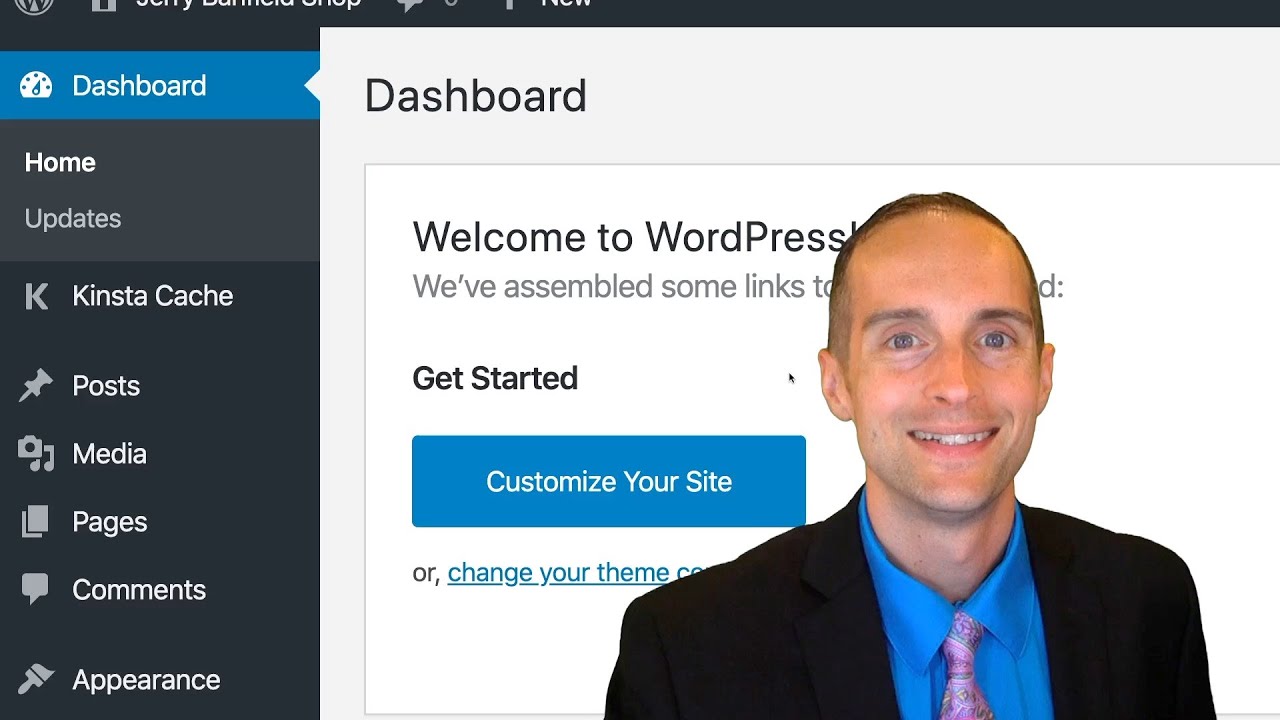 WordPress Admin Dashboard Tutorial 2020 — Step By Step For Beginners In ...