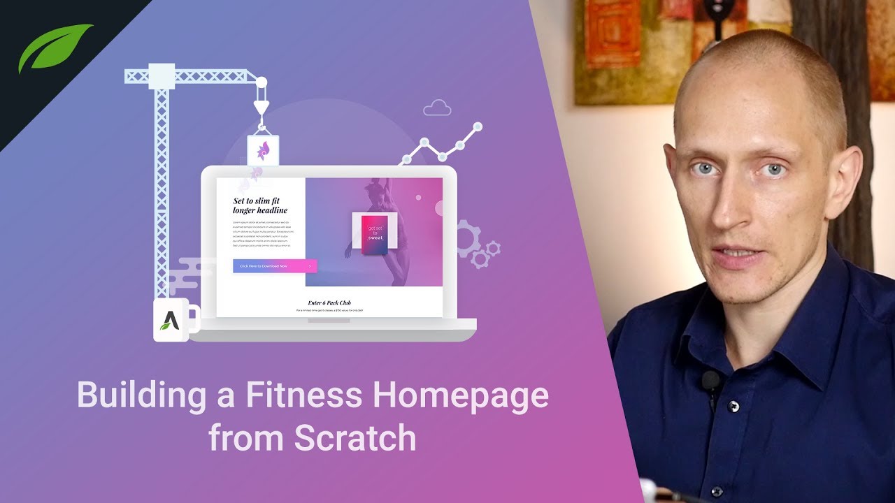 Building an Entire Homepage from Scratch (Fitness Website)