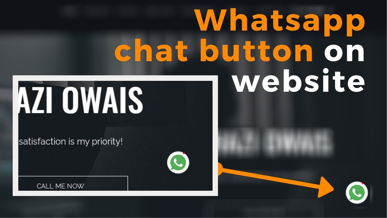 how to add whatsapp button on wix website