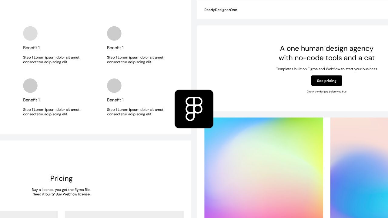 How to Design a Website in Figma for a Design Agency - 2/3