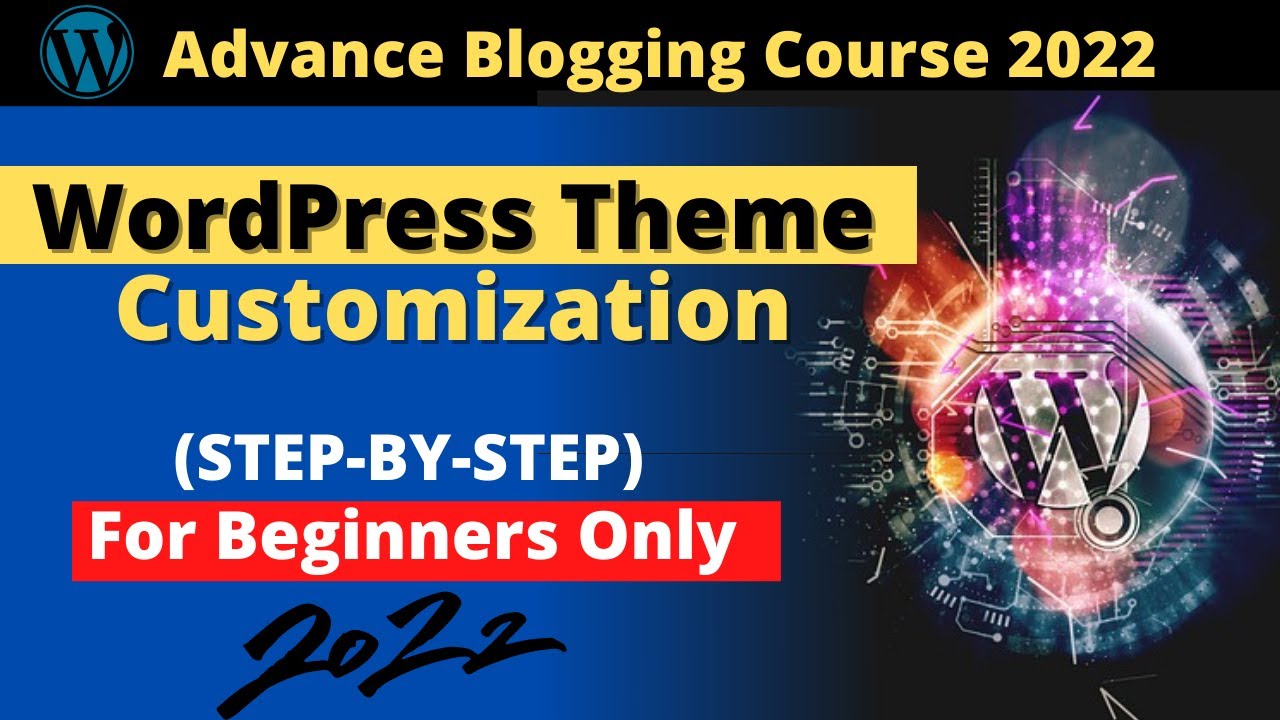 WordPress Theme Customization Tutorial in Hindi | WordPress Theme ...