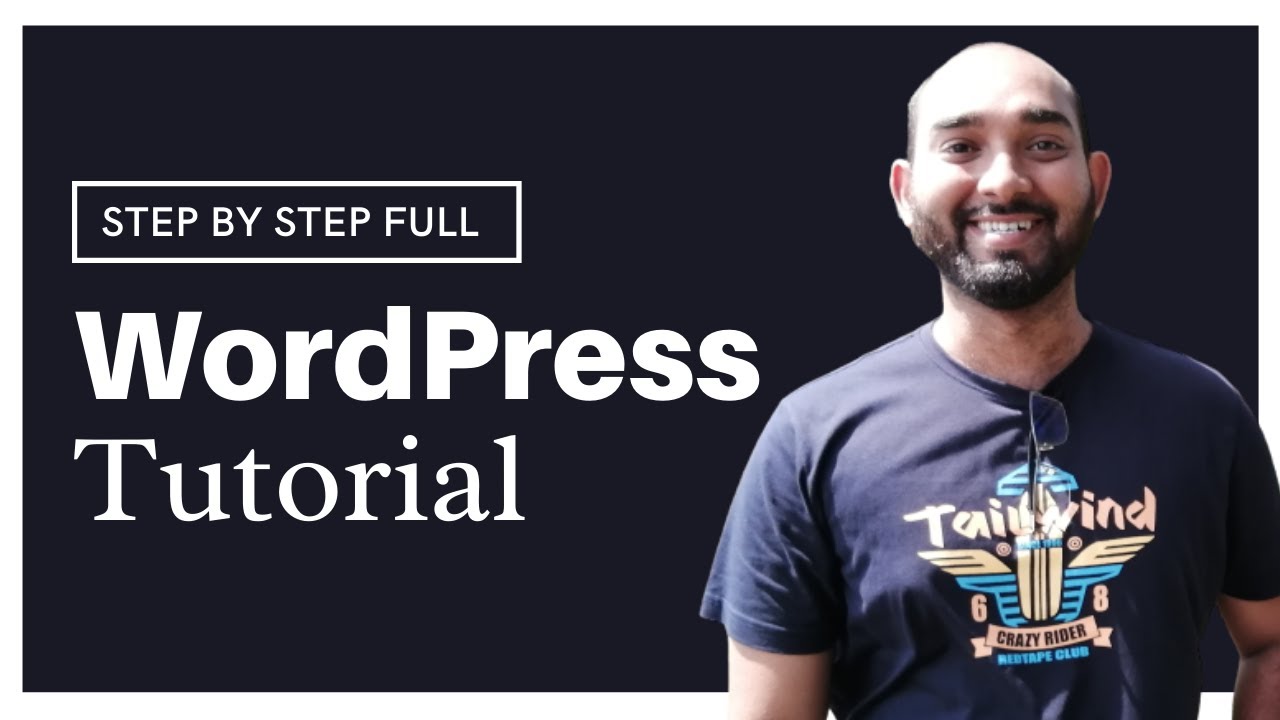 WordPress Tutorial for Beginners Step by Step - Part 1
