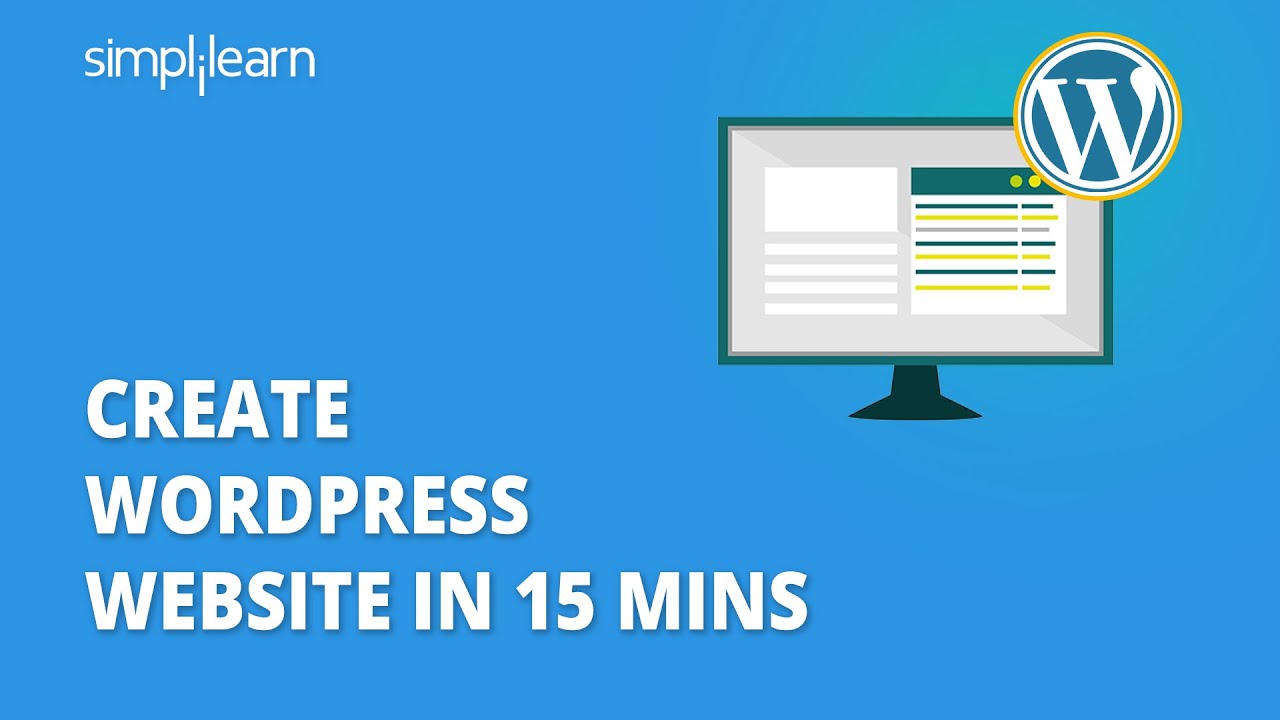 Create Wordpress Website In 15 Mins | Wordpress Website Tutorial For ...
