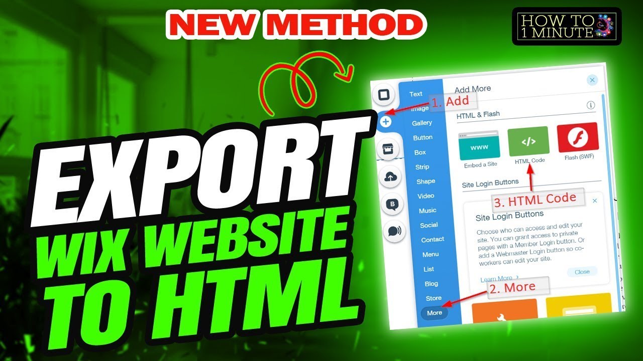 How To Export Wix Site To HTML (New Trick 2023 Wix Tutorial)