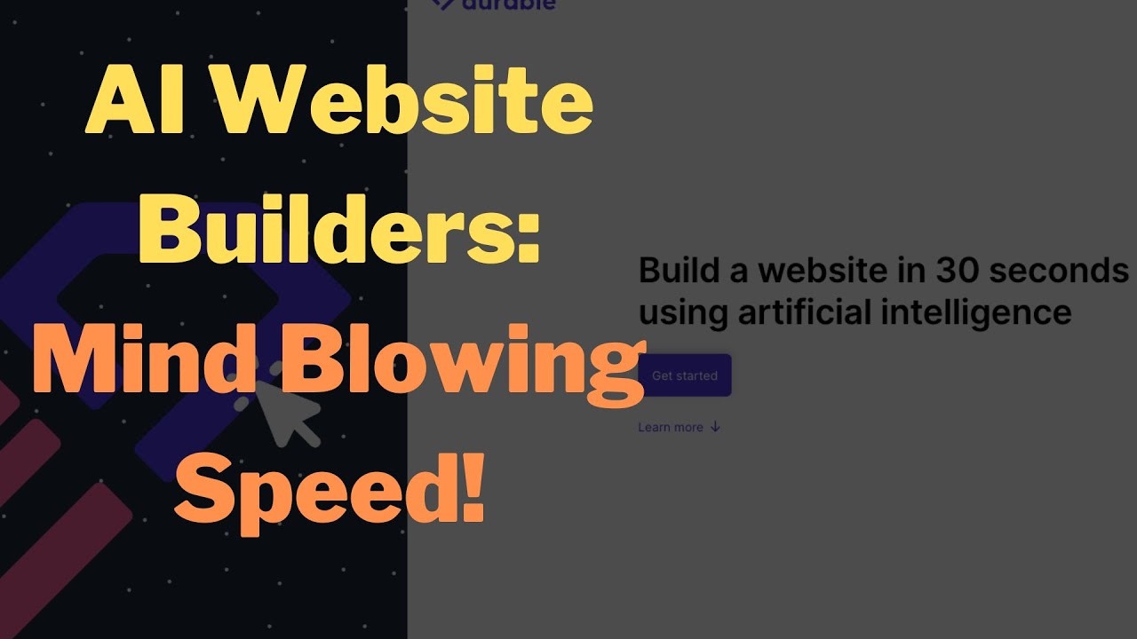 AI Website Builder - Best Options For Creating A Site FAST