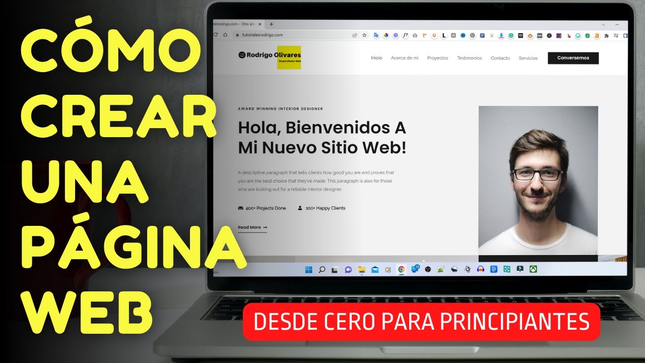 Cómo Crear un Sitio Web con WordPress | Tutorial para Principiantes 2023