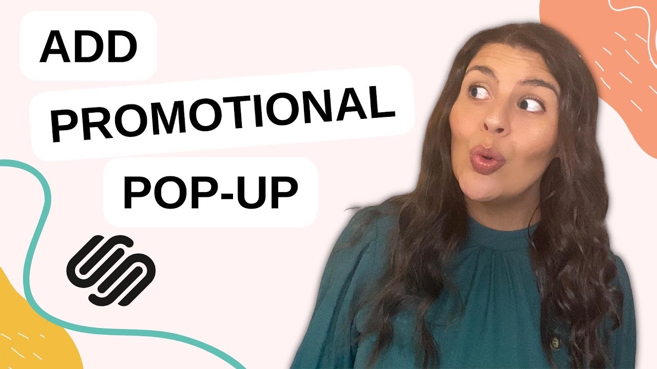 How To Create A Promotional Pop-up In Squarespace (2022 Tutorial)