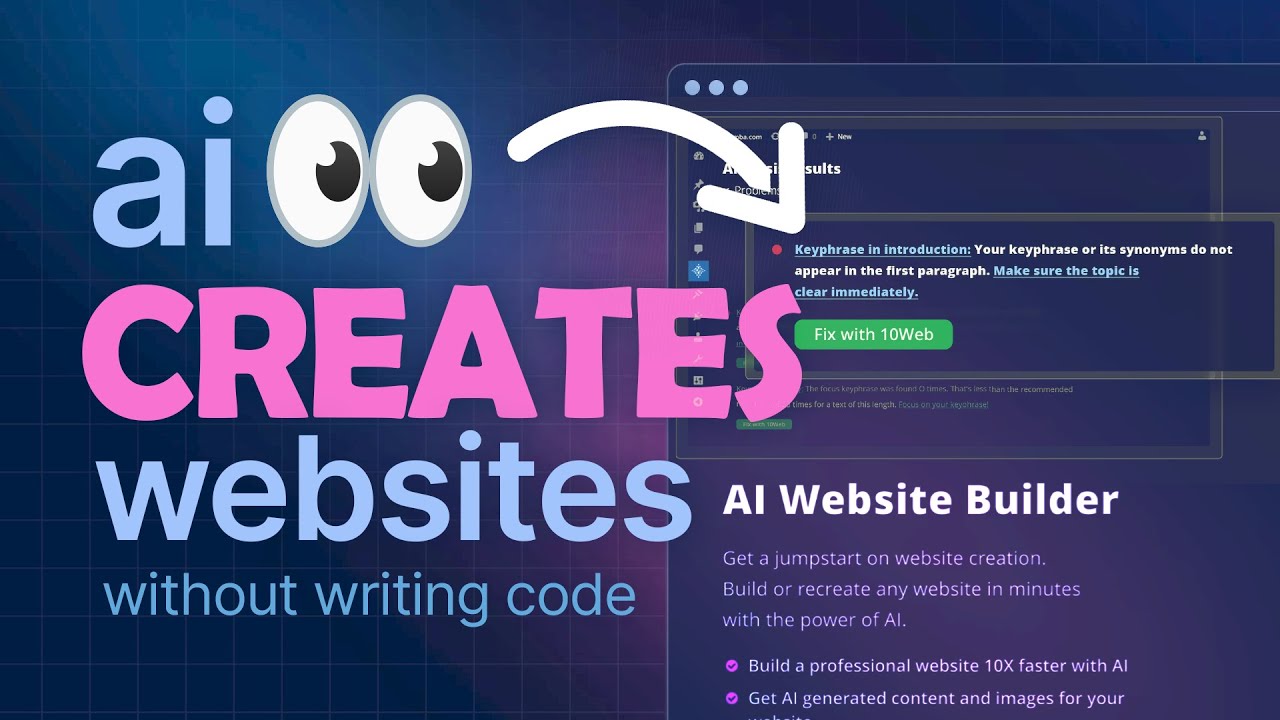 Auto Generate I used AI to Automatically Generate Websites Without Coding