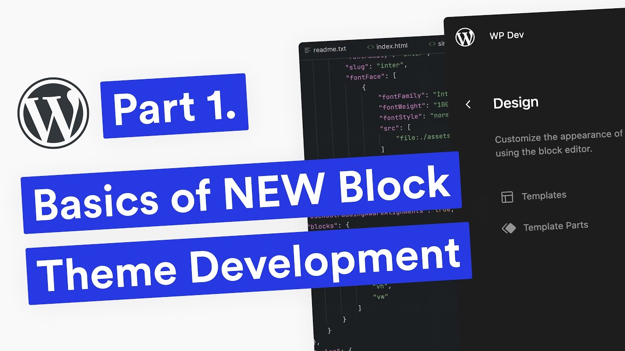 Basics of NEW WordPress Theme Development in 2023 - Part 1